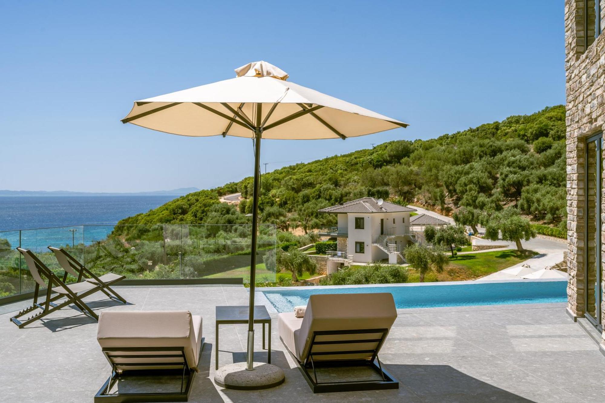 The View Hotel Sofas Coastal Retreat Perdika  Buitenkant foto