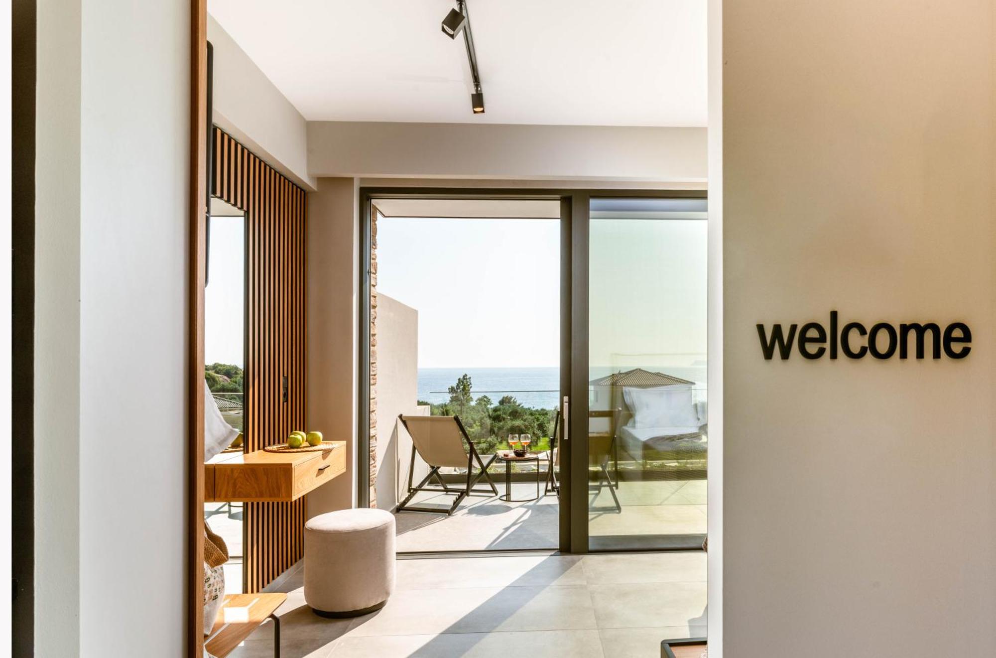 The View Hotel Sofas Coastal Retreat Perdika  Buitenkant foto