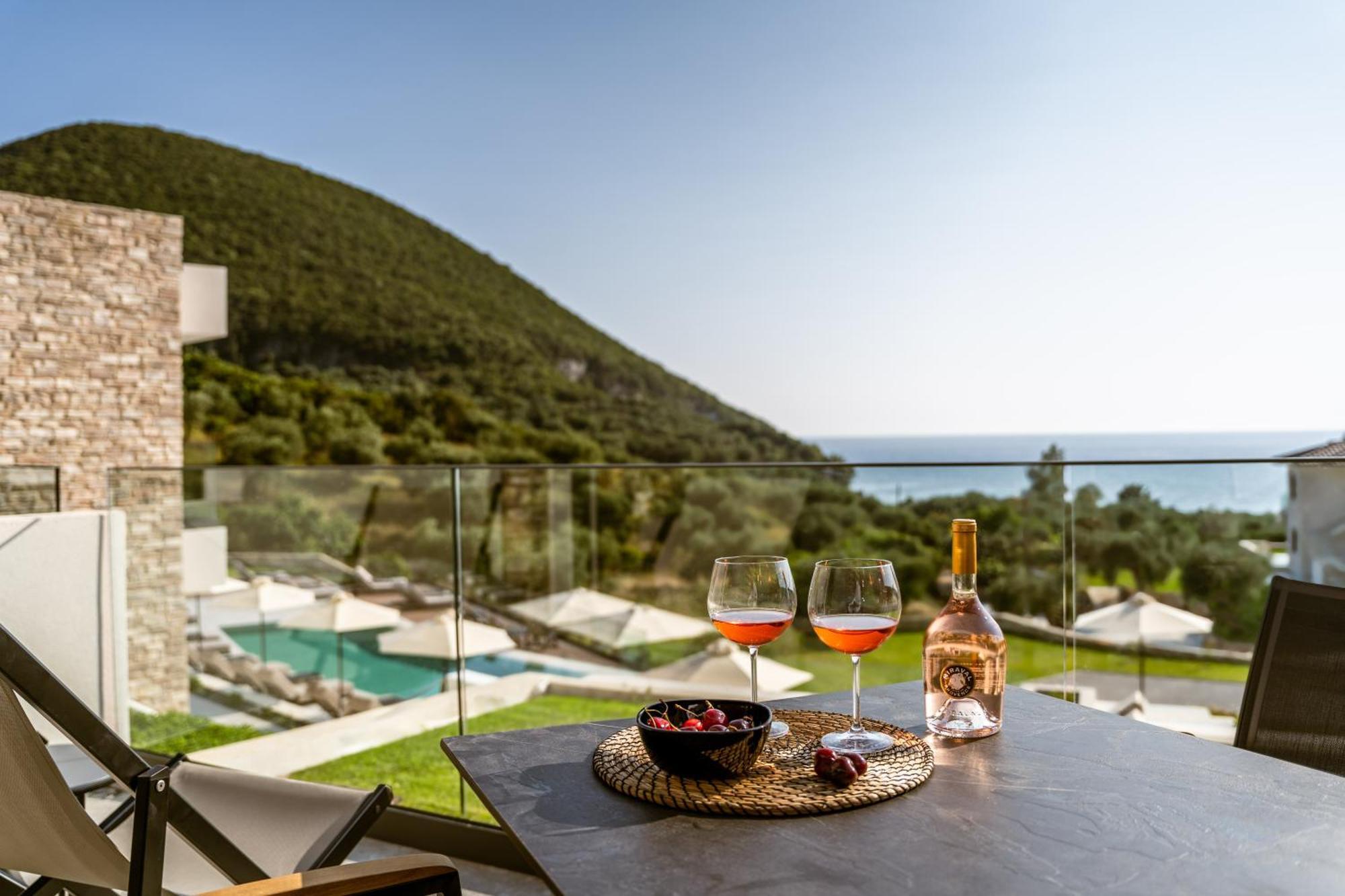 The View Hotel Sofas Coastal Retreat Perdika  Buitenkant foto
